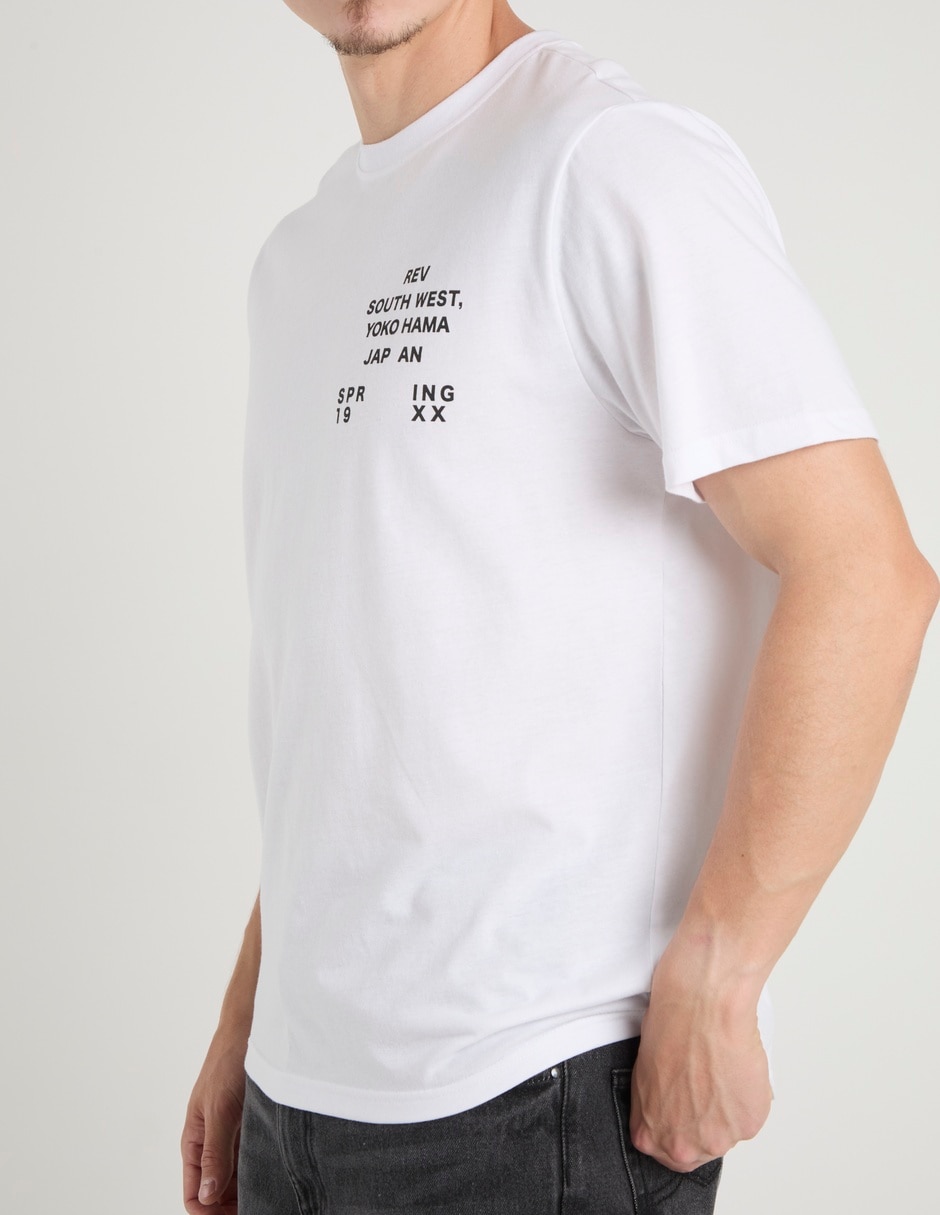 Playera cuello redondo para hombre 5