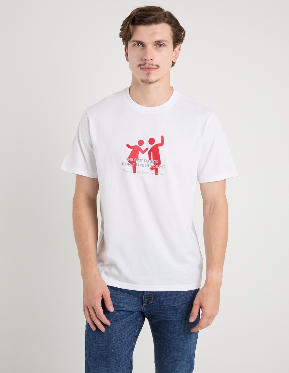 Playera Non Stop cuello redondo para hombre