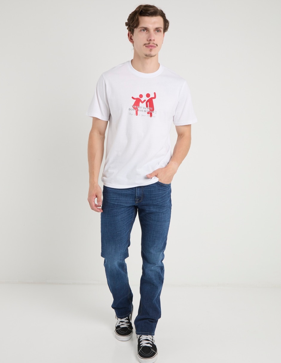 Playera Non Stop cuello redondo para hombre