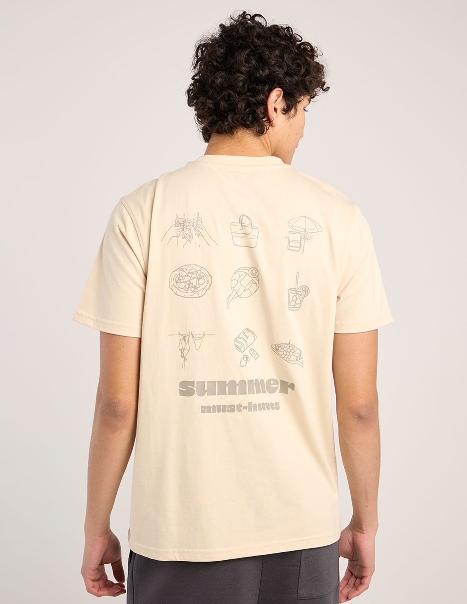 Playera cuello redondo para hombre 6