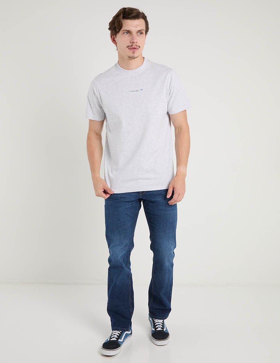 Playera Non Stop cuello redondo para hombre