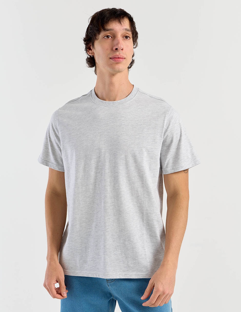 Playera cuello redondo para hombre 1
