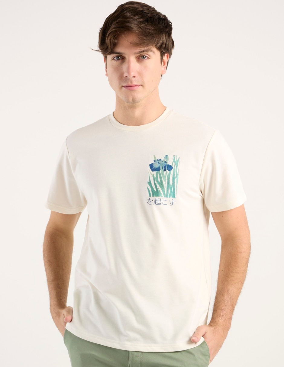 Playera Non Stop cuello redondo para hombre