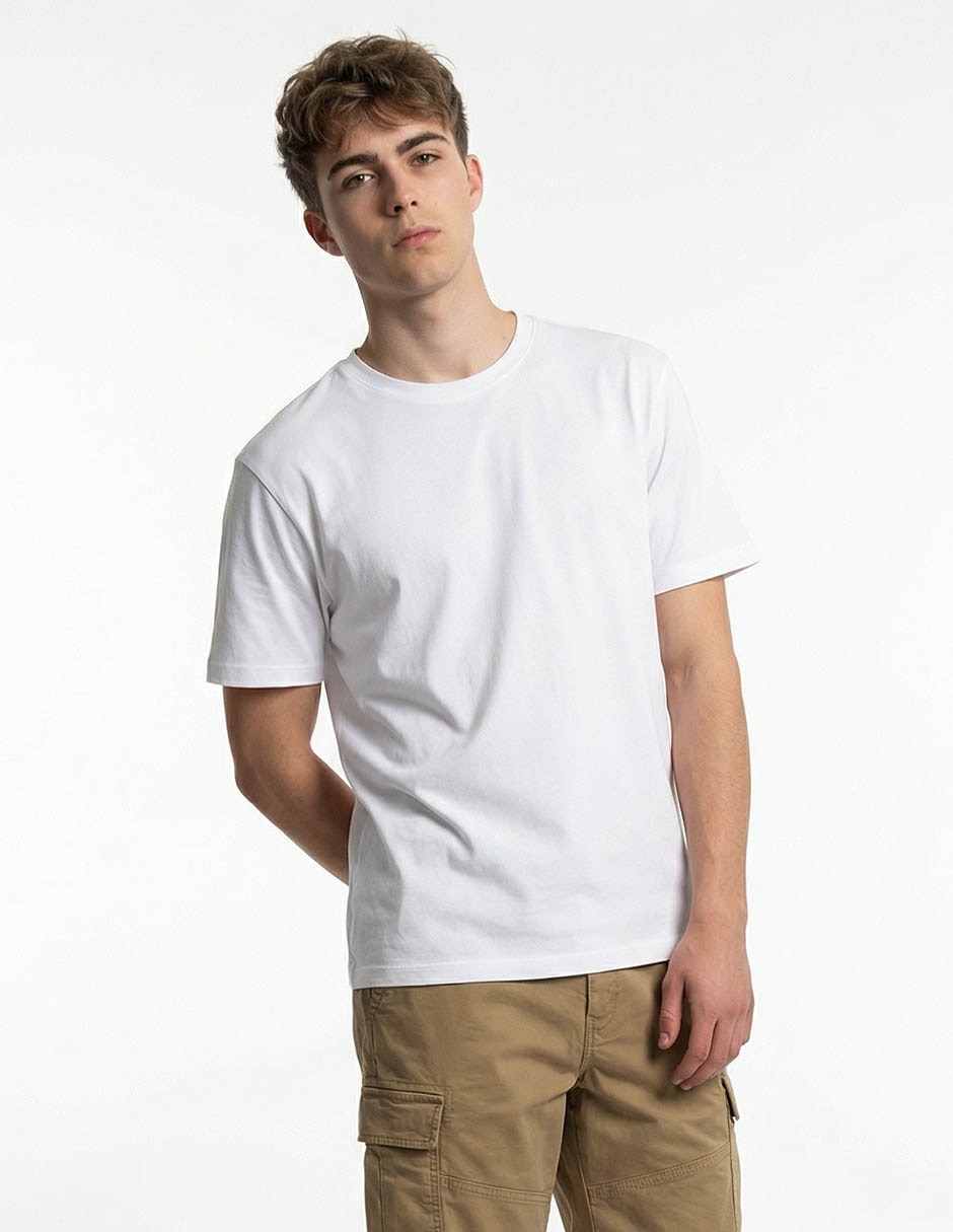 Playera cuello redondo para hombre Playera cuello redondo para hombre