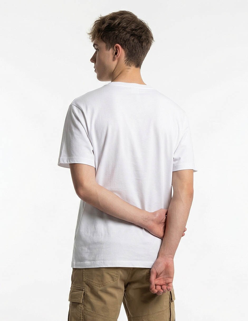 Playera cuello redondo para hombre 2