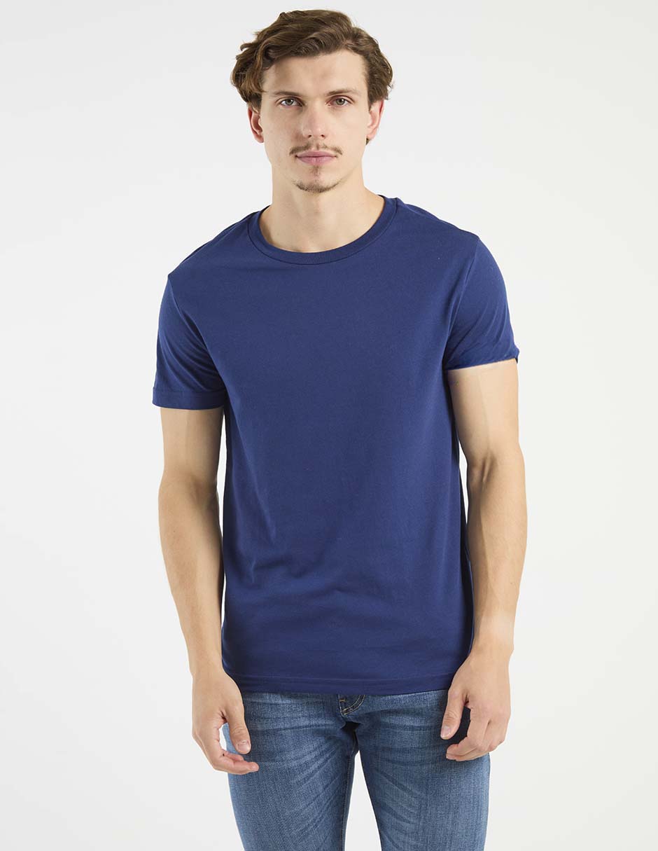 Playera cuello redondo para hombre