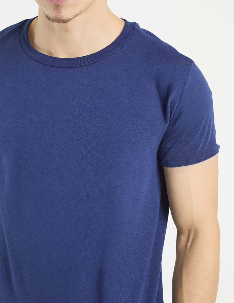 Playera cuello redondo para hombre 4