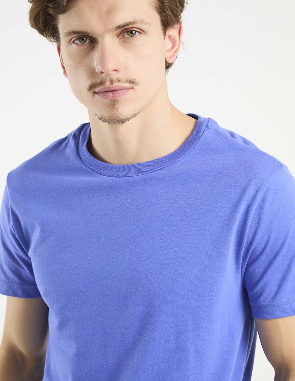 Playera cuello redondo para hombre 4