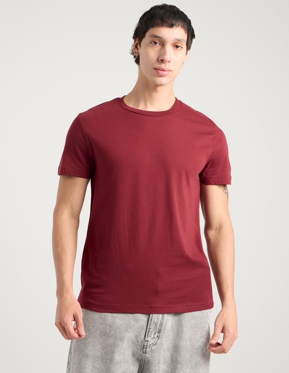 Playera cuello redondo para hombre Playera cuello redondo para hombre