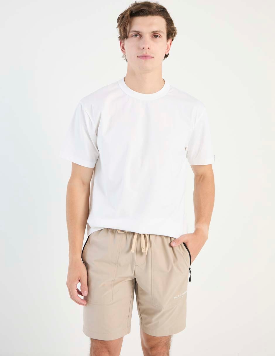 Bermuda de algodón para hombre