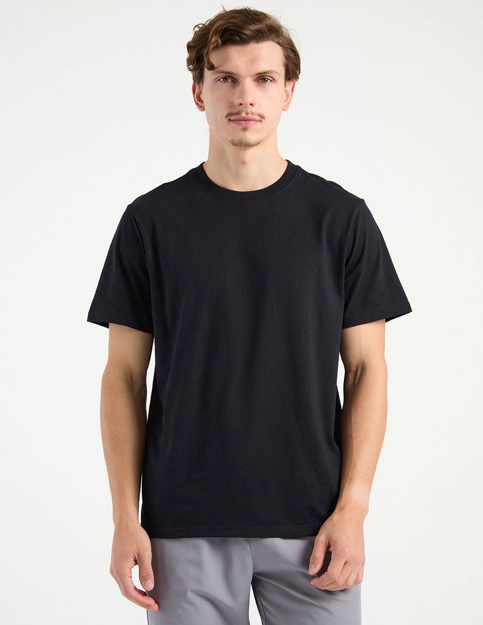 Playera cuello redondo para hombre 1