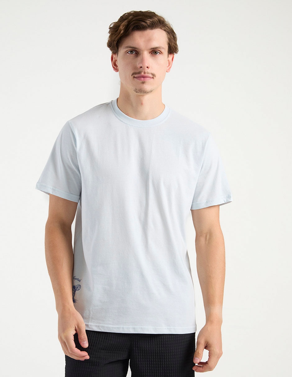 Playera cuello redondo para hombre 1