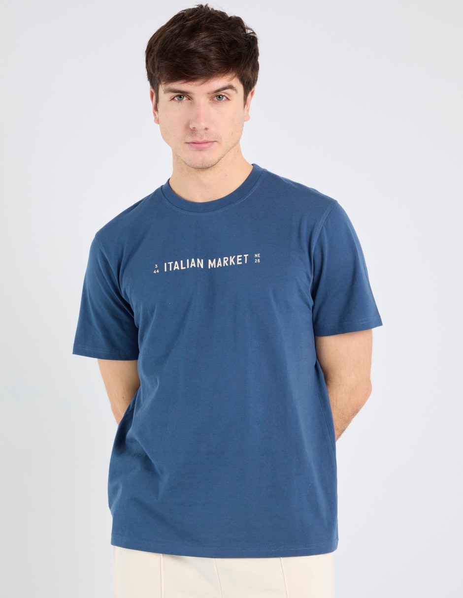 Playera cuello redondo para hombre 1