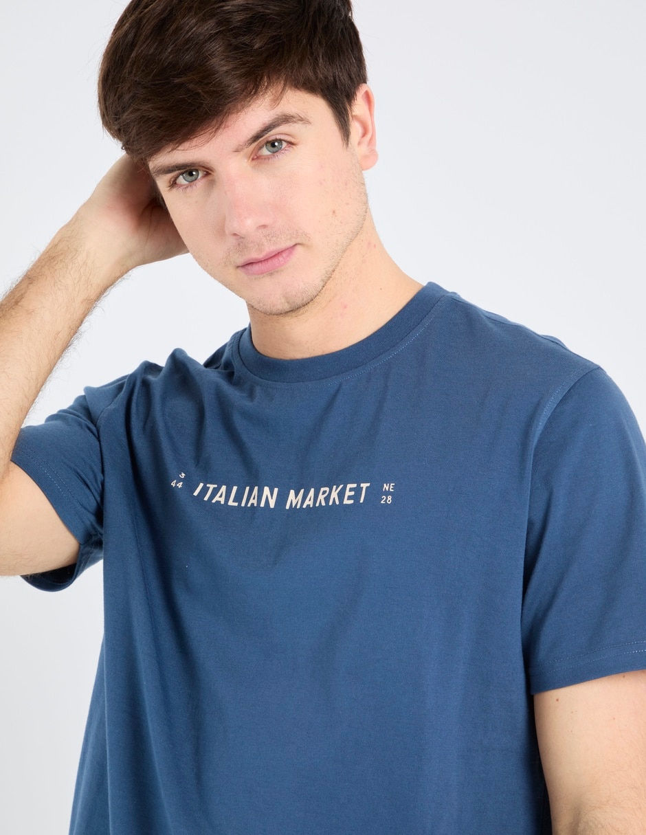Playera cuello redondo para hombre 4