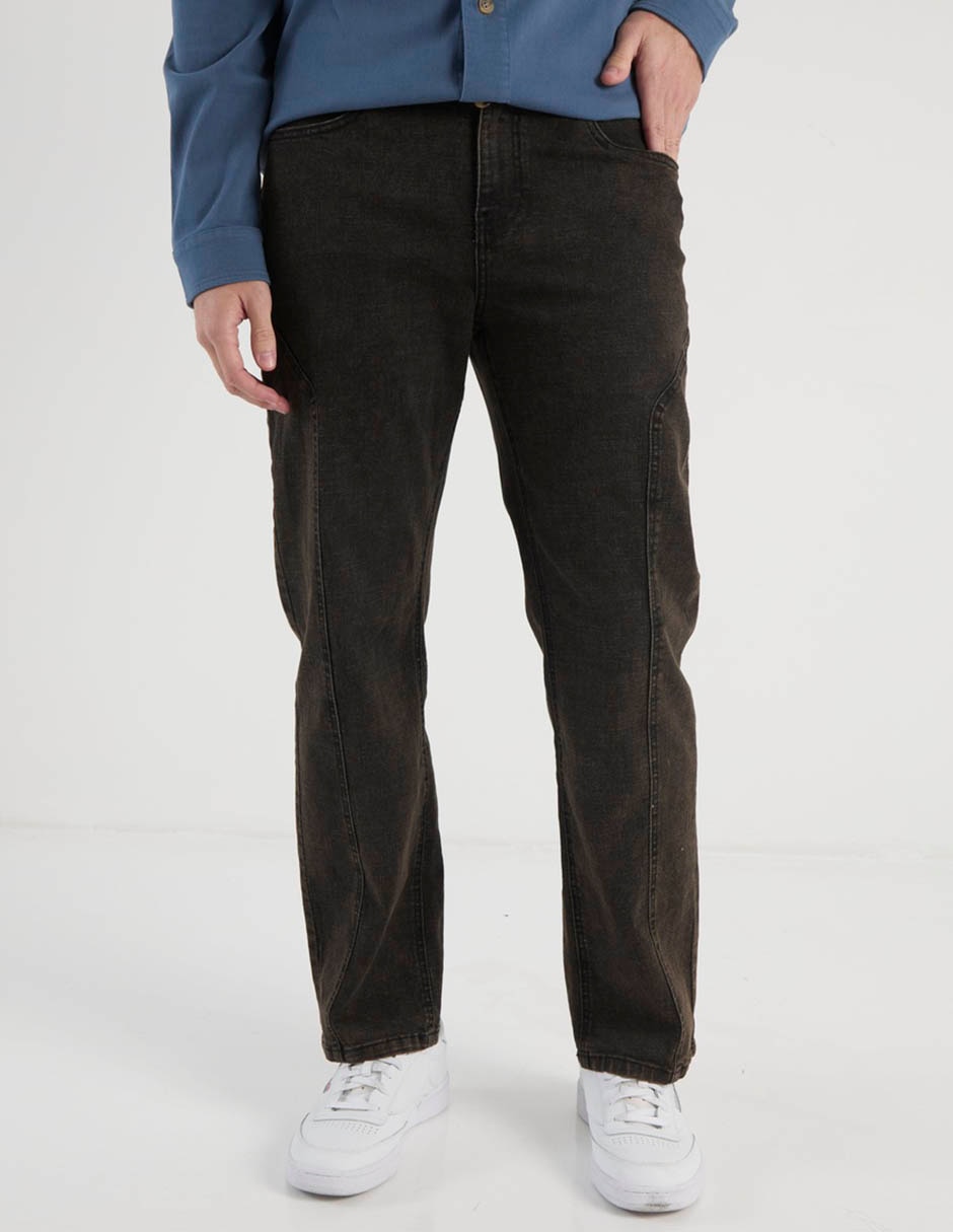 Jeans straight Non Stop lavado obscuro para hombre