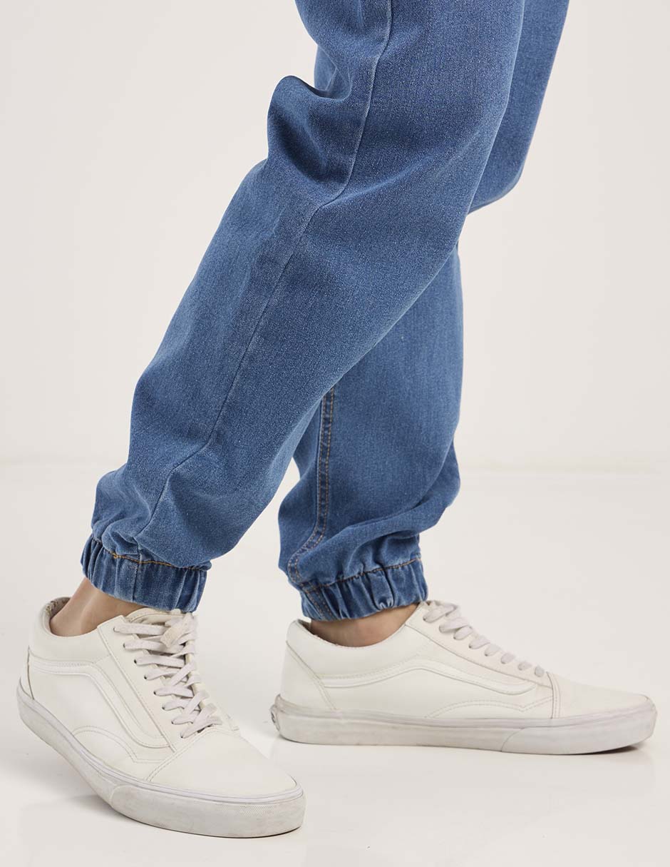 Jeans jogger straight Non Stop lavado medio para hombre