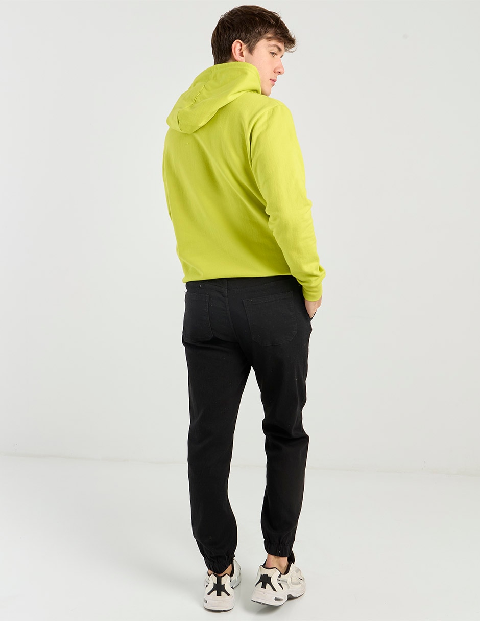 Jeans jogger straight lavado medio para hombre 2