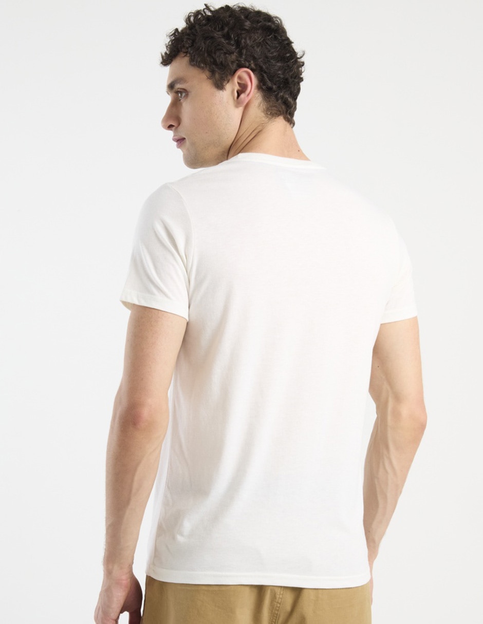 Playera cuello redondo para hombre