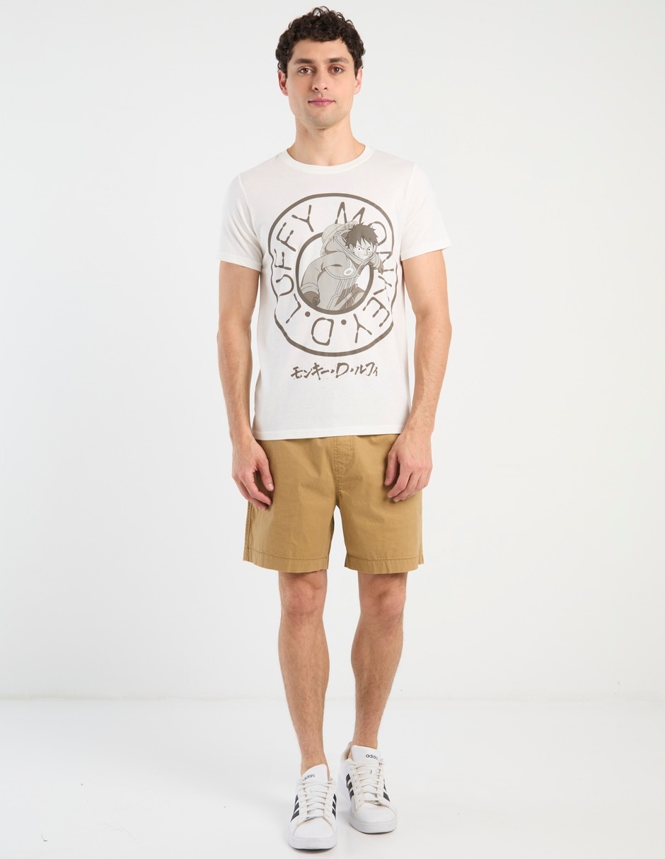 Playera cuello redondo para hombre