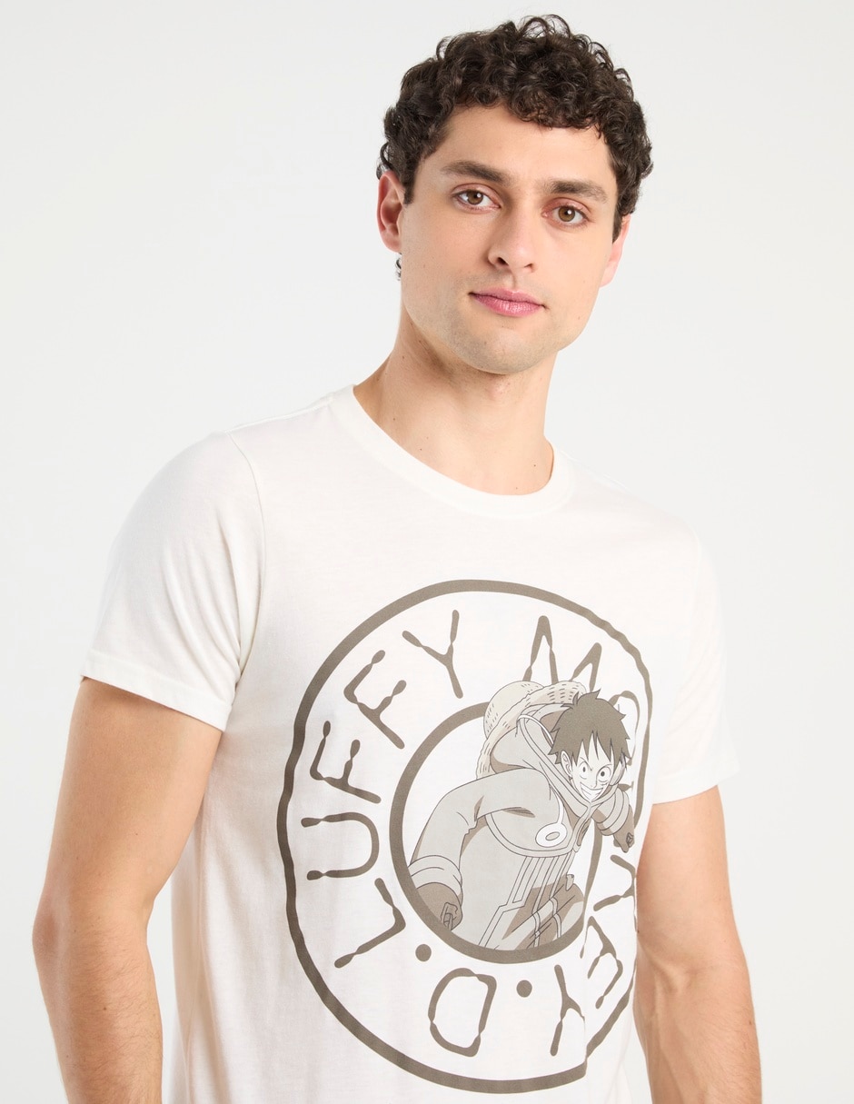 Playera cuello redondo para hombre