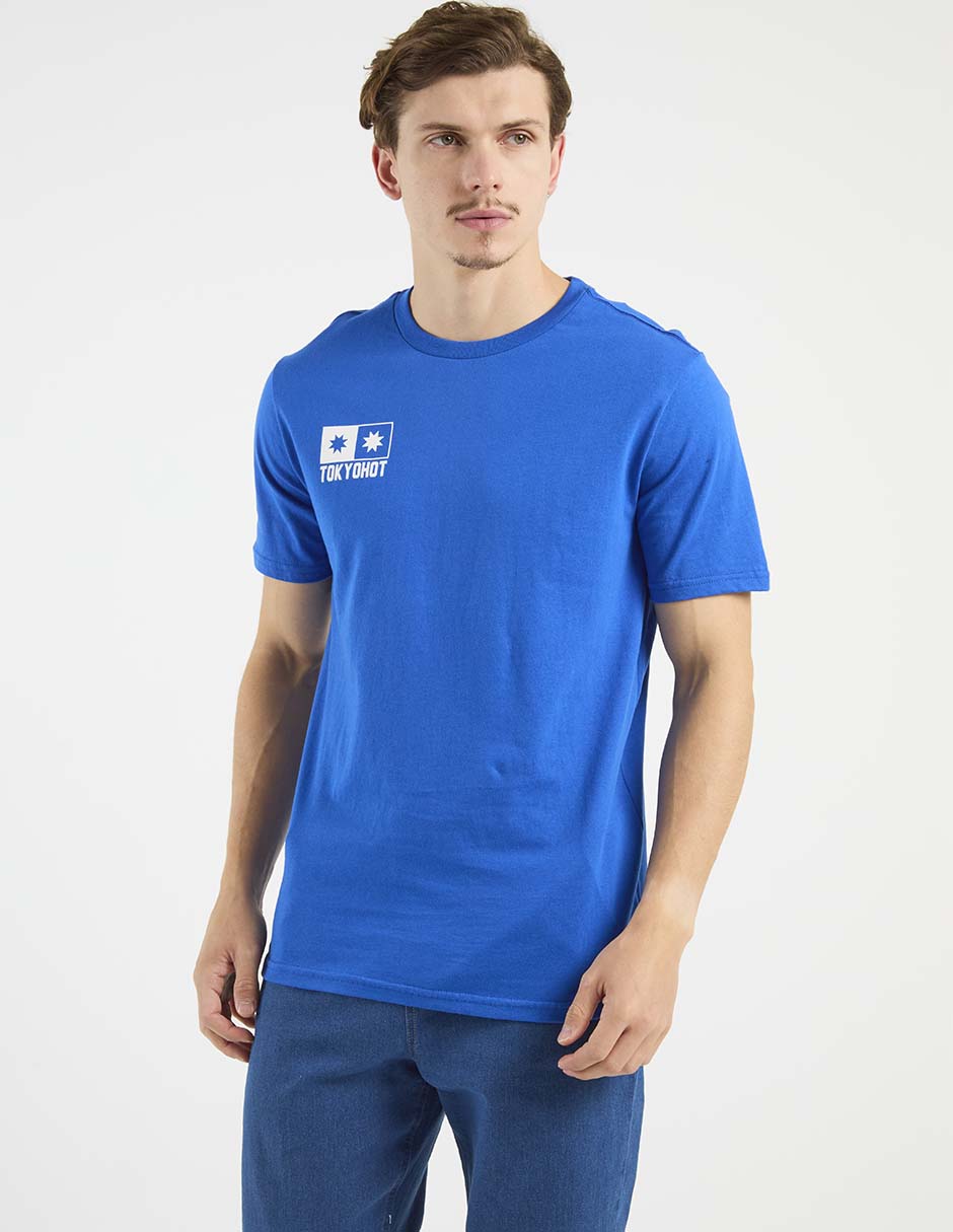 Playera cuello redondo para hombre 2