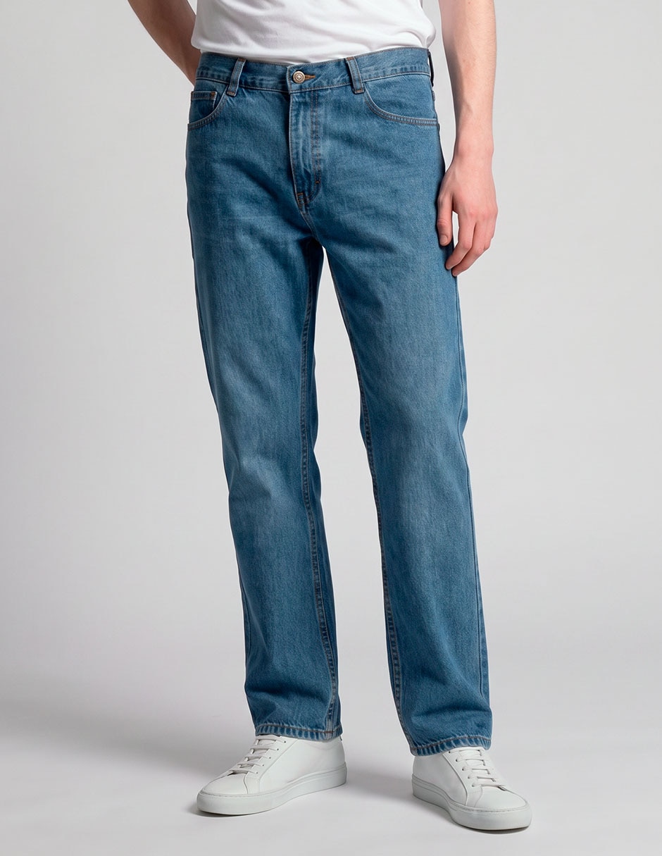 Jeans straight para hombre