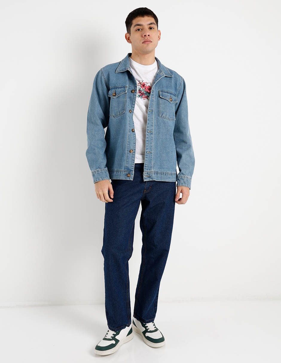 Jeans straight para hombre 5