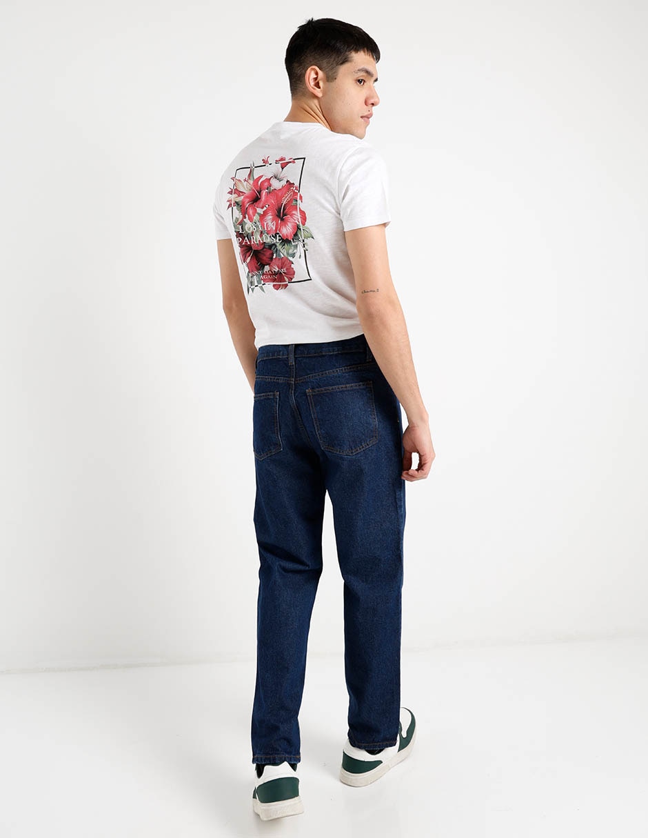 Jeans straight para hombre 6