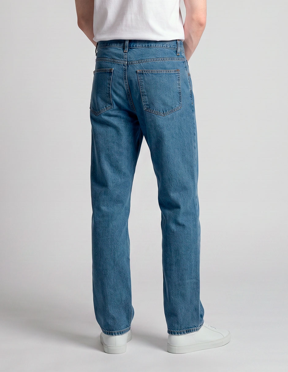 Jeans straight non stop para hombre