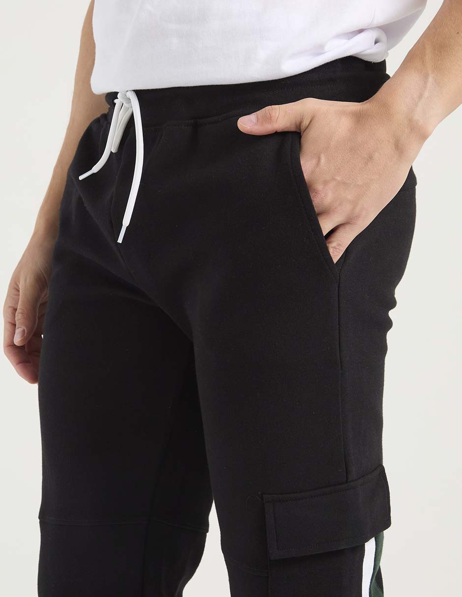 Pantalón cargo slim Le Coq de algodón para hombre