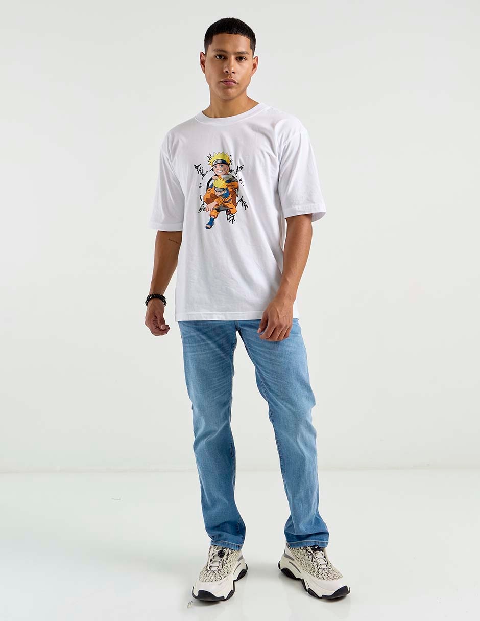 Playera One Punch Man cuello redondo para hombre 4