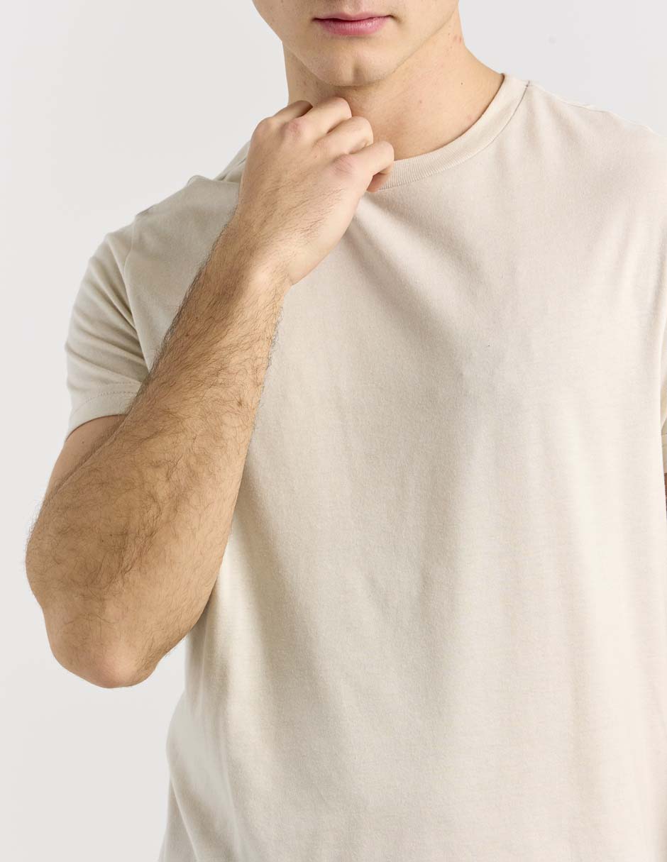 Playera cuello redondo para hombre 4