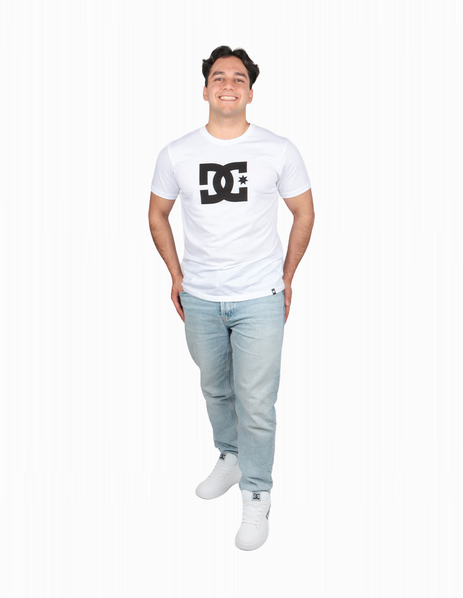 Playera Dc Basico cuello redondo para hombre