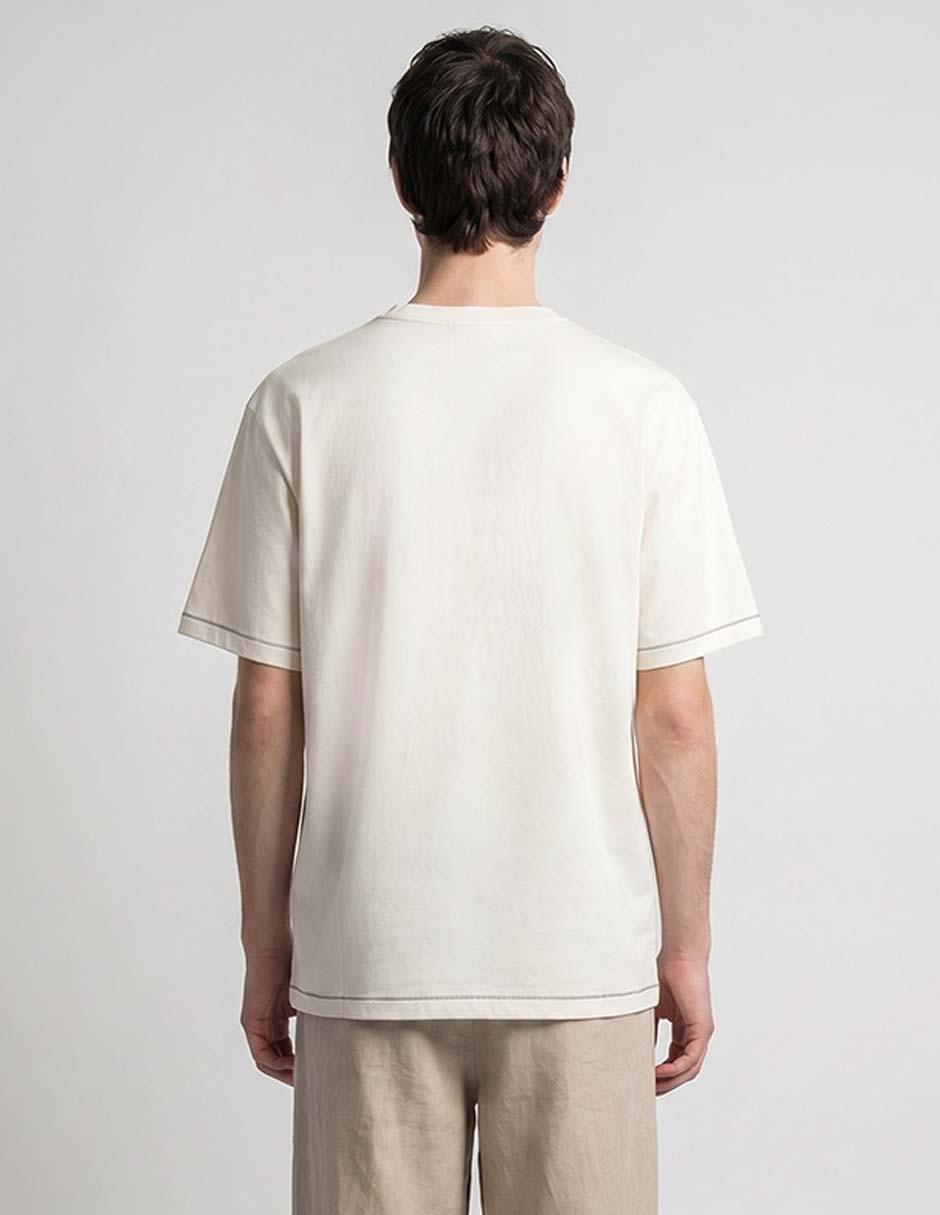 Playera non stop cuello redondo para hombre