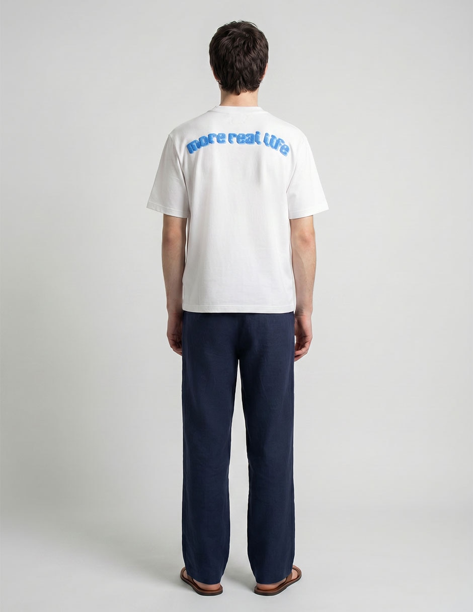 Playera cuello redondo para hombre