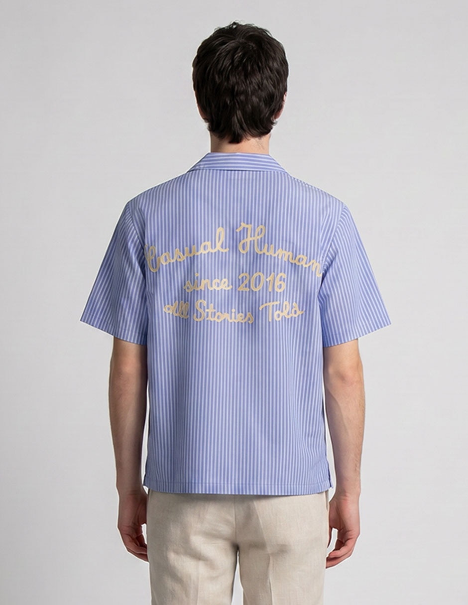 Camisa casual manga corta para hombre 2