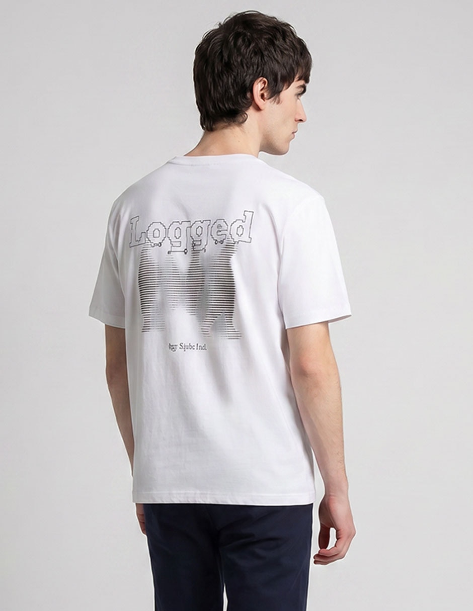 Playera cuello redondo para hombre 2