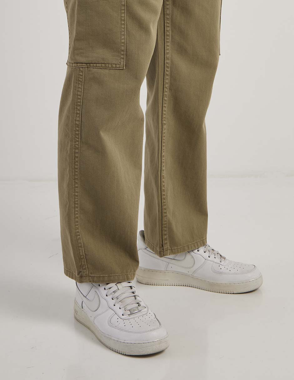 Jeans cargo amplio para hombre 2