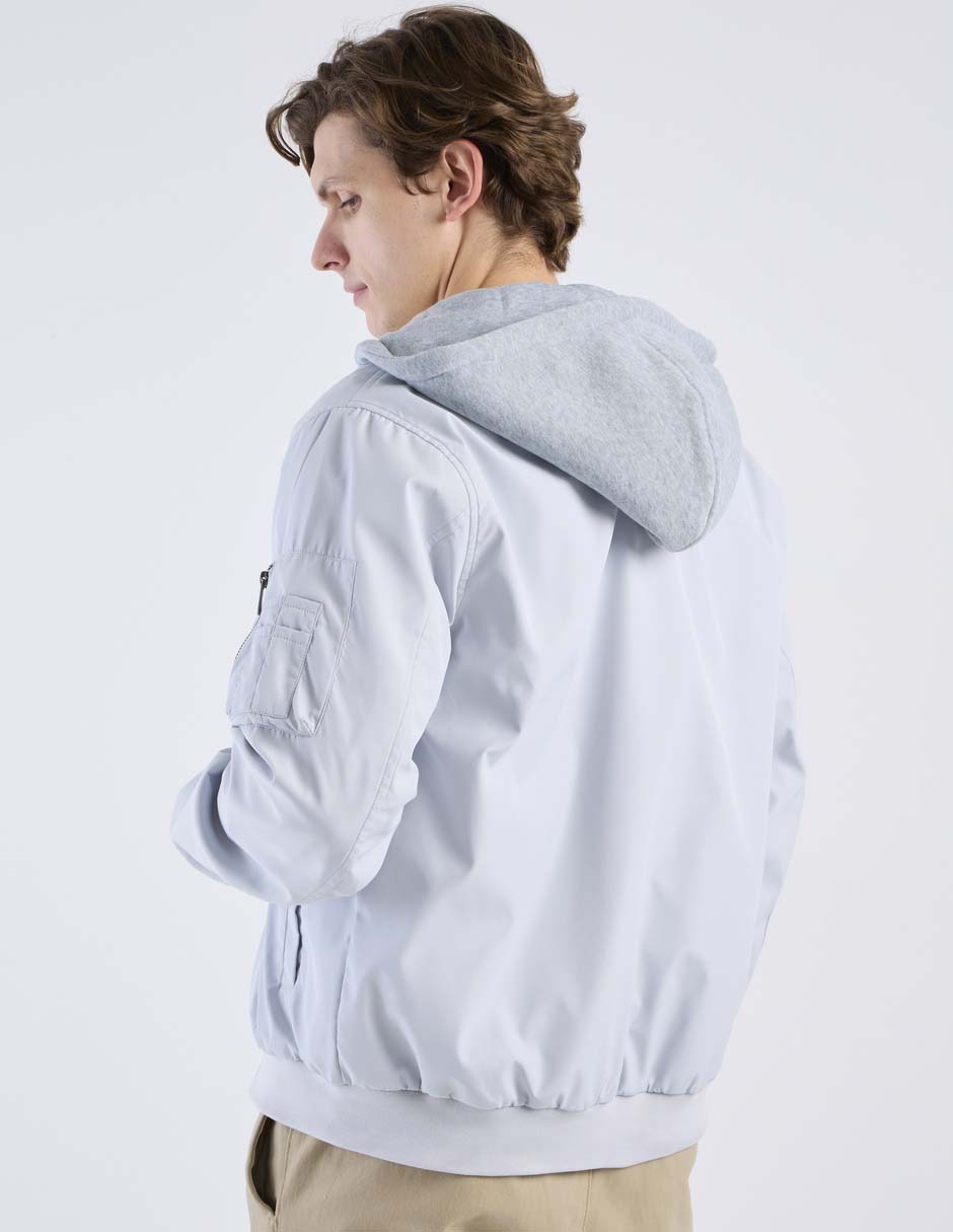 Chamarra casual con bolsillos para hombre 6