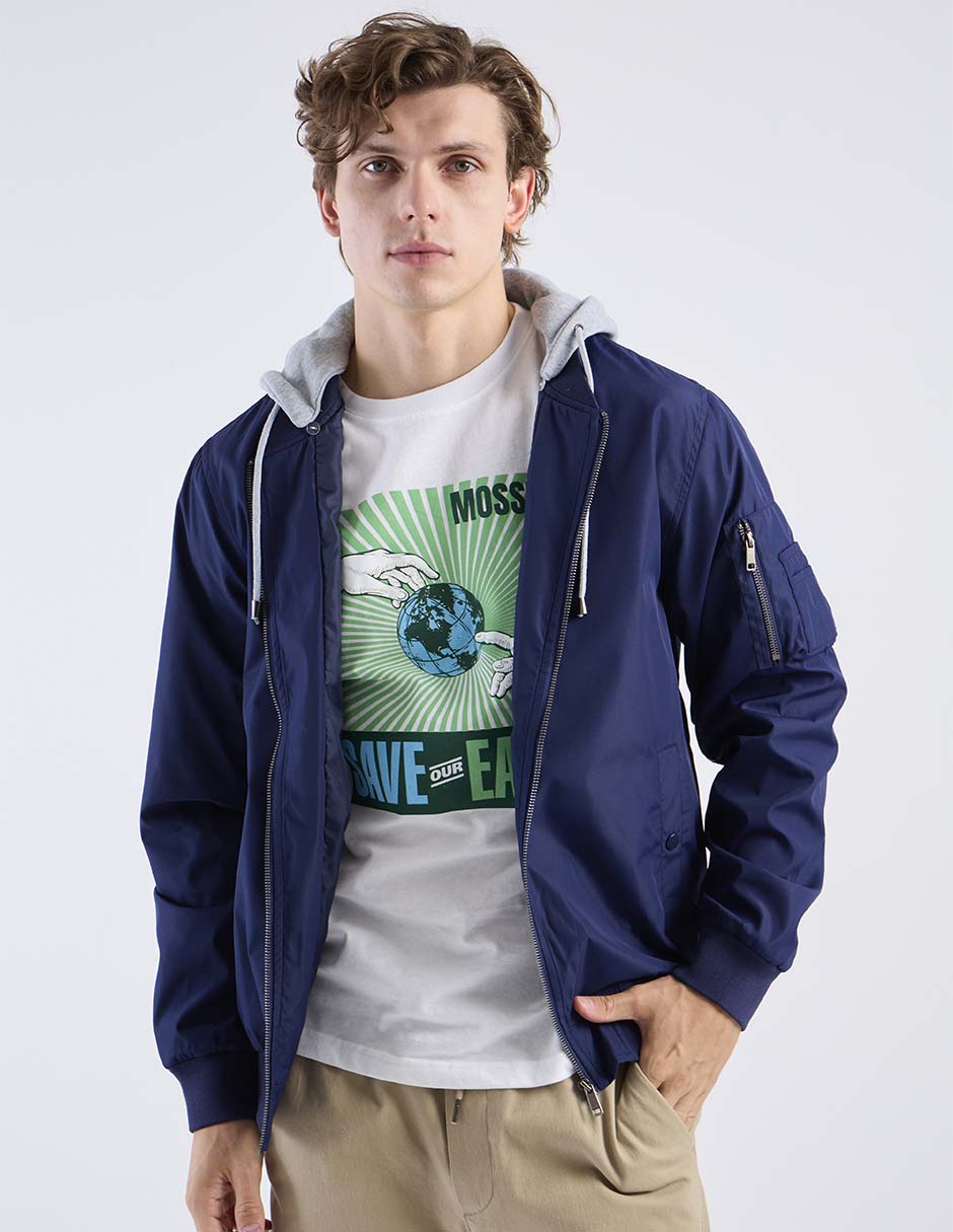 Chamarra casual Non Stop con bolsillos para hombre