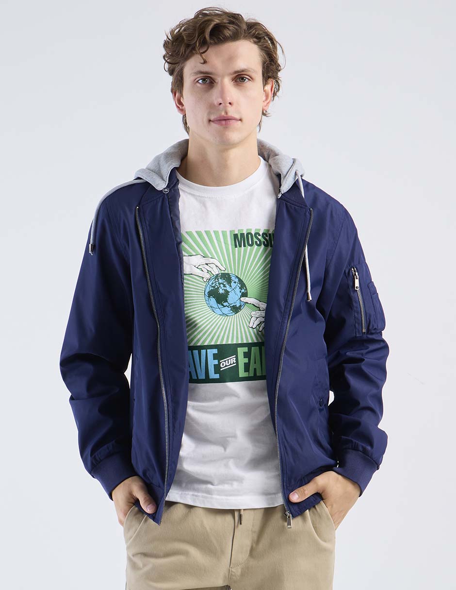 Chamarra casual Non Stop con bolsillos para hombre