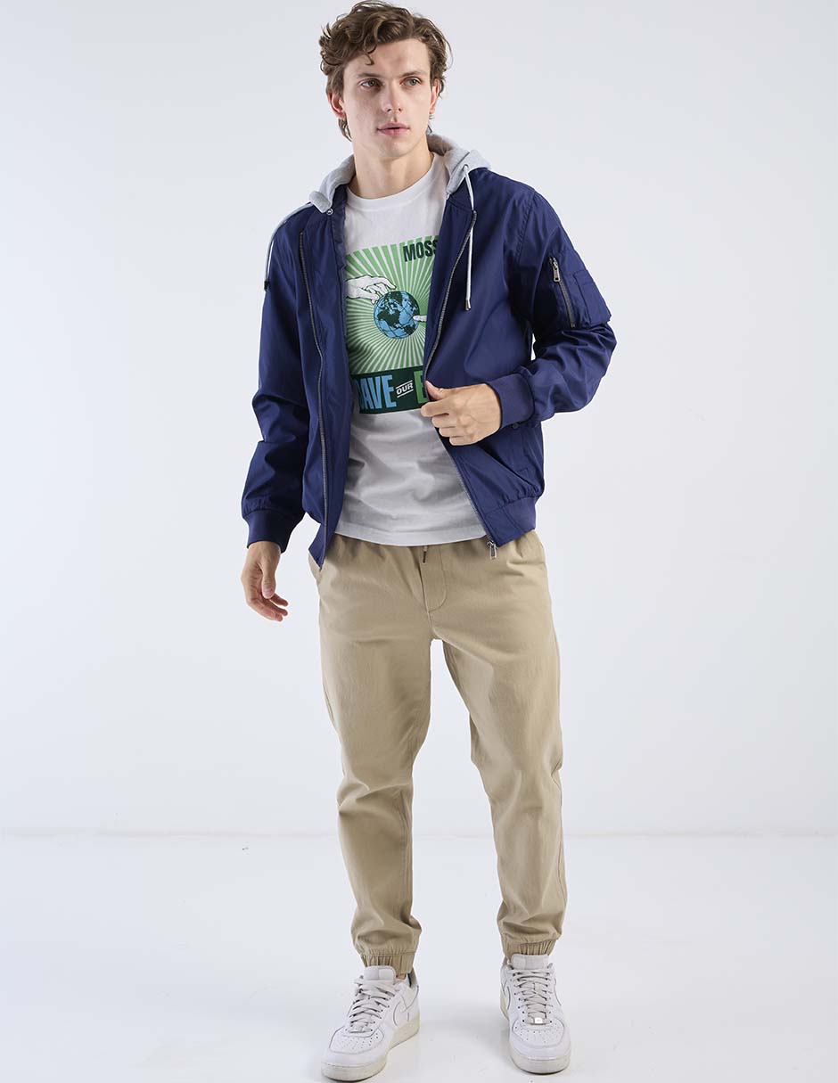 Chamarra casual Non Stop con bolsillos para hombre