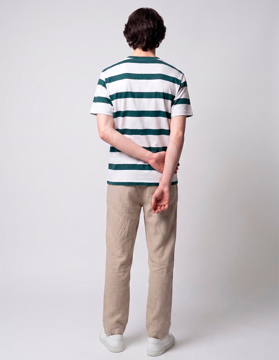 Playera cuello redondo para hombre 2