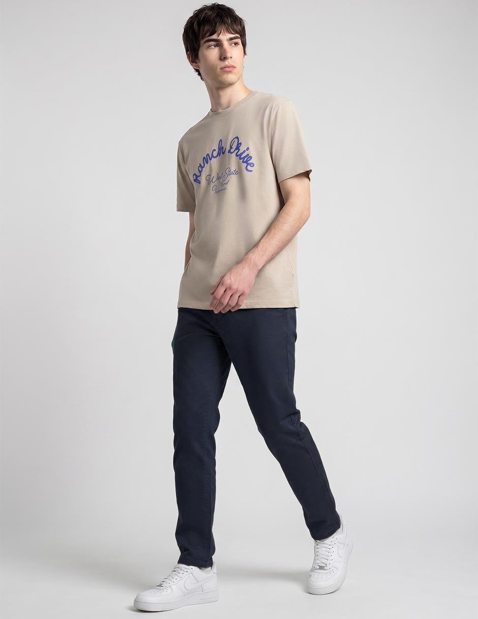 Playera cuello redondo para hombre 3