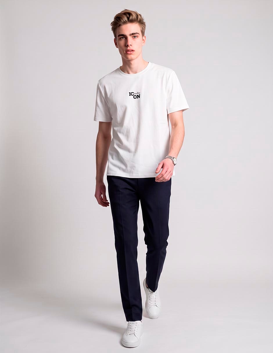Playera cuello redondo para hombre 3