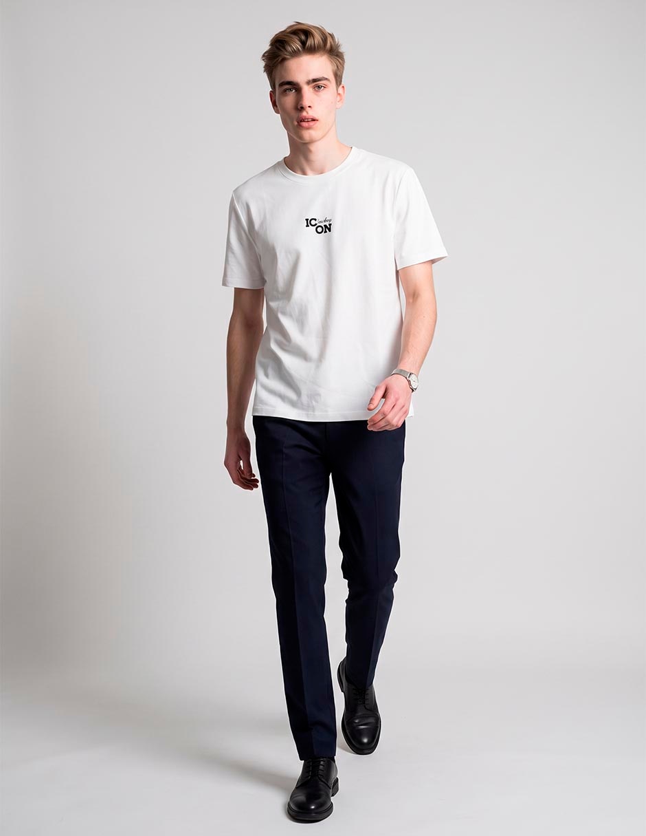 Playera cuello redondo para hombre