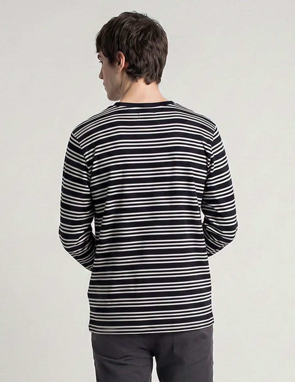 Playera cuello redondo para hombre