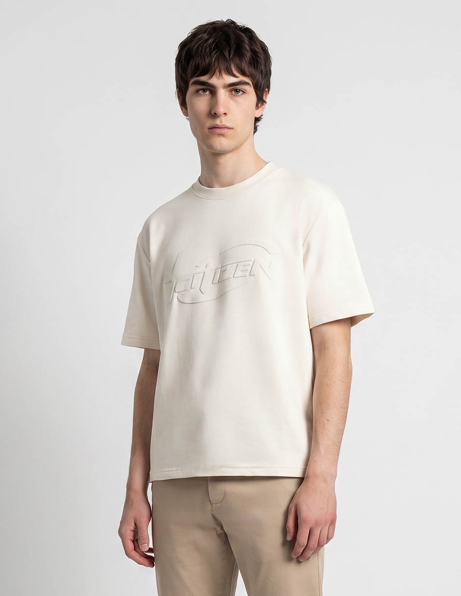 Playera cuello redondo para hombre