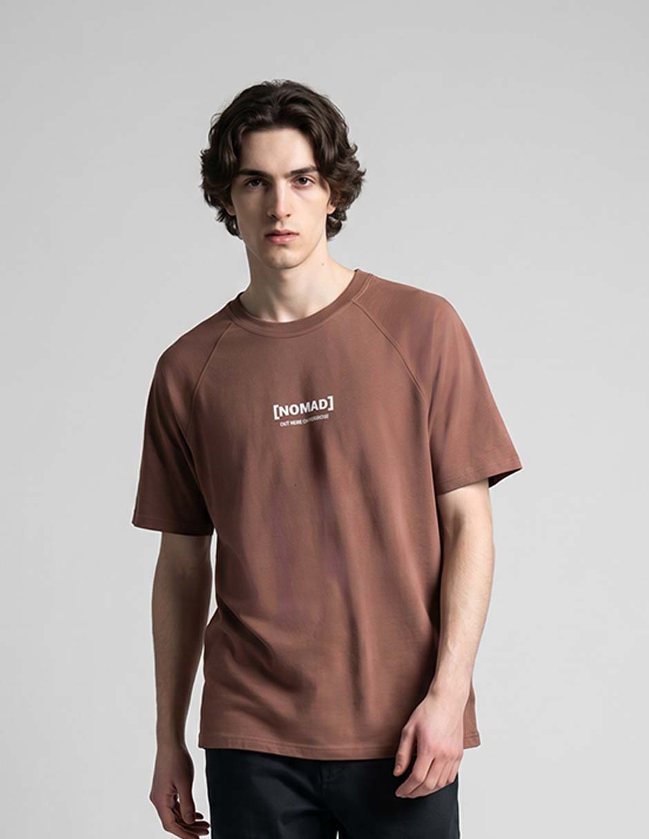 Playera cuello redondo para hombre