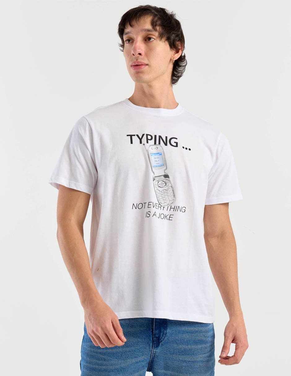 Playera cuello redondo para hombre Playera cuello redondo para hombre